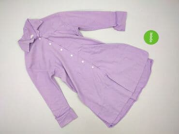lawendowa bluzki damskie: Koszula damska, rozmiar S — 2
