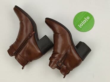 espadryle na koturnie klapki: Botki damskie, 40 — 3