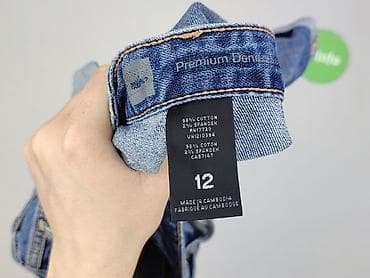 jeans jacket: Szorty damskie, rozmiar L — 4