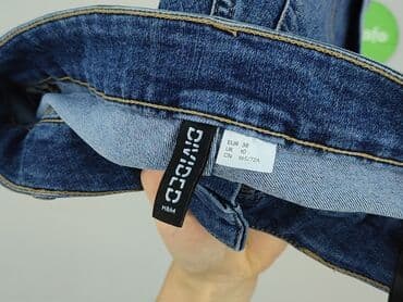 krótkie spodenki z dzinsów: H&M Divided, Szorty damskie, rozmiar S — 4