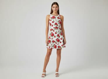 sukienki na wesele młodzieżowe rozkloszowane: Sukienka damska, rozmiar S — 1