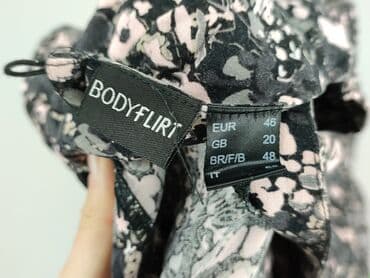 sukienka z marszczeniem na brzuchu plus size: BODY FLIRT, Sukienka damska, rozmiar 3XL — 4