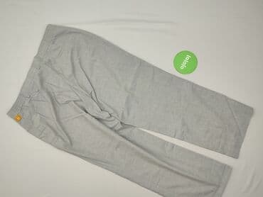 szare szerokie jeansy: Spodnie materiałowe damskie, rozmiar 2XL — 3