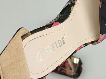 czarne sandały płaskie ccc: Sandały damskie, rozmiar 37 — 5