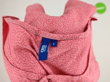 srebrne sukienki na imprezę: Cecil, Bluzka damska, rozmiar L — 4