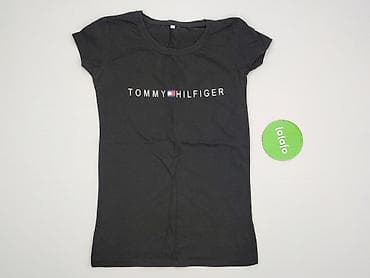 basic oversized t shirty: Tommy Hilfiger, T-shirt damski, rozmiar L — 2