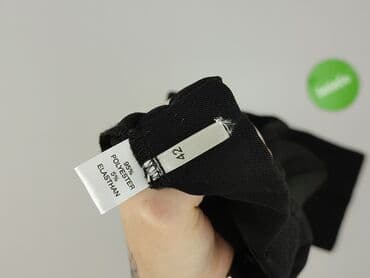 jeansy damskie ocieplane polarem: Spodnie materiałowe damskie, rozmiar XL — 4