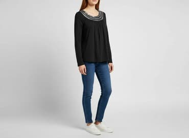 bluzka z cekinami dla dziewczynek: Women's blouse, S — 8