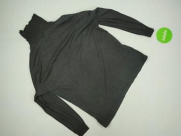 sweter z golfem męski: Golf męski Americang, rozmiar M - Klasyczny czarny golf z długim — 3