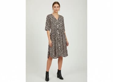 sukienka w koty damska: Sukienka damska, rozmiar S — 1