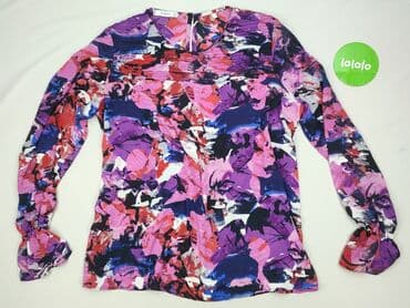 kolorowa bluzka damska: Mango, Bluzka damska, rozmiar L — 2