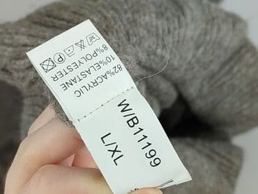 sweter piorkowy na drutach: Sweter damski, L — 5