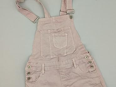 jeansy drill: Ogrodniczki damskie, rozmiar L — 1