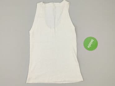 zara koszulka z prążkowanej dzianiny: H&M, T-shirt damski, rozmiar M — 3
