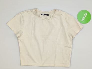 t shirty beżowe: Sinsay, T-shirt damski, rozmiar M — 3