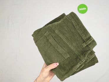 woskowane legginsy z wysokim stanem zara: Spodnie damskie, rozmiar L — 6