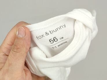 zara body biale: Body, Fox&Bunny, 0-1 miesięcy, 
stan - Idealny — 4