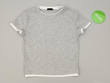 light green: Sinsay, T-shirt damski, rozmiar S — 2