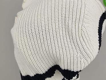 bialy top shein: Pieces, Sweter damski, rozmiar M — 6