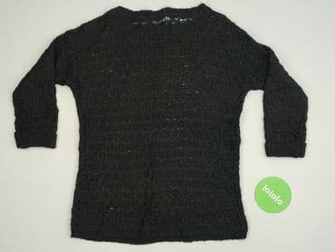 czarny golf: Atmosphere, Sweter damski, rozmiar M — 3