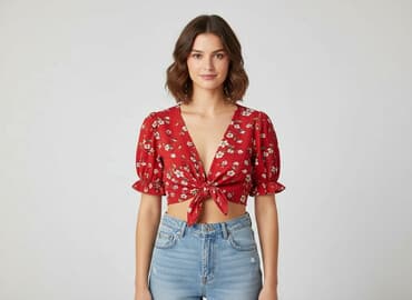 shein bluzy: Shein, Top damski, rozmiar M — 7