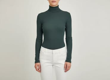 ubrania z grinchem: Sinsay, Golf damski, rozmiar S — 6