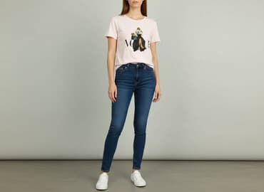 t shirty pink panther: T-shirt damski, rozmiar M — 1