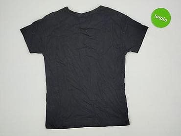 czarne bluzki basic: Sinsay, T-shirt damski, rozmiar S — 3