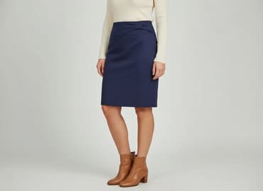 spódniczka dżinsowe z wysokim stanem: Spódnica damska, rozmiar XL — 6