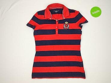 bluzki polo tommy hilfiger: Tommy Hilfiger, Damska koszulka polo, rozmiar M — 2