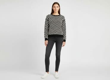 sweter w cętki: Atmosphere, Sweter damski, rozmiar M — 6