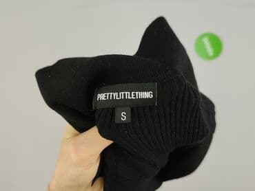 czerwona sukienka czarne rajtuzy: PrettyLittleThing, Sukienka damska, S — 4