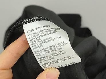 bluzki czarne plus size: Tunika damska, rozmiar M — 5