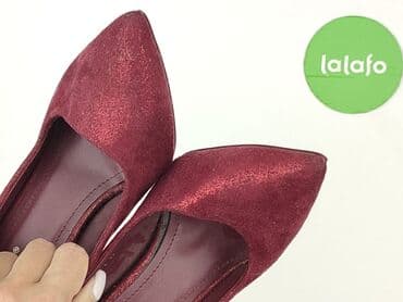 ccc srebrne sandały na obcasie: Półbuty damskie, rozmiar 38 — 5