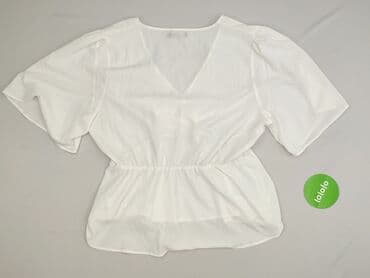 jeansy damskie podarte: Boohoo, Women's blouse, size 4XL (EU 48) — 3
