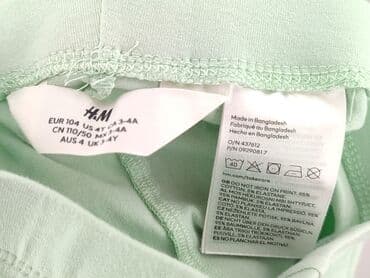 koszulki z napisami allegro: Leggings for kids, H&M, 3-4 years, 104, condition - Very good — 4