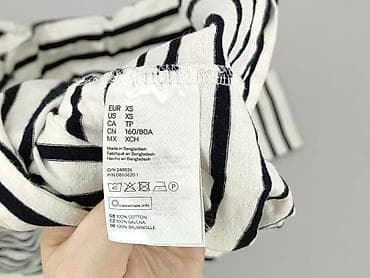 bluza burberry: H&M Basic, Bluzka damska, rozmiar XS — 4