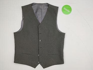 custom kurtki: Kamizelka garniturowa dla mężczyzn, rozmiar XL — 2