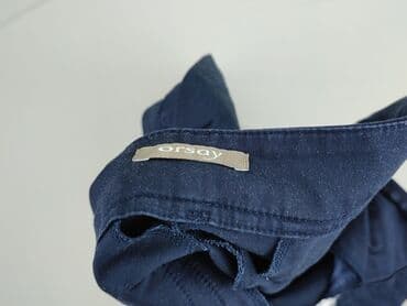 legginsy granatowe damskie: Orsay, Legginsy Eleganckie damskie, rozmiar 2XL — 4