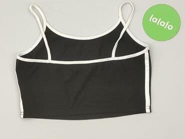 shein czarne bluzki: Shein, Top damski, rozmiar S — 3