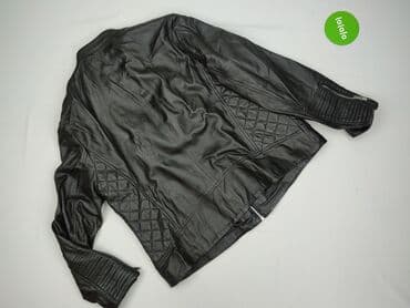 marynarka z c a: Violeta By Mango, Kurtka skórzana damska, 2XL — 3