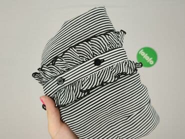 biała bluzka w czarne paski: H&M, Women's blouse, size S — 6