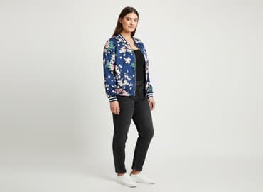 bomberka do sukienki: H&M, Kurtka bomberka damska, rozmiar 2XL — 1