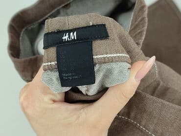 czerwone spodnie hm: H&M, Spodnie materiałowe damskie, rozmiar S — 4