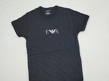 bluzy armani: Emporio Armani, T-shirt damski, rozmiar S — 1
