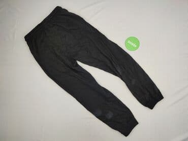 spodnie dresowe z szeroka guma w pasie: Spodnie dresowe damskie, rozmiar M — 4