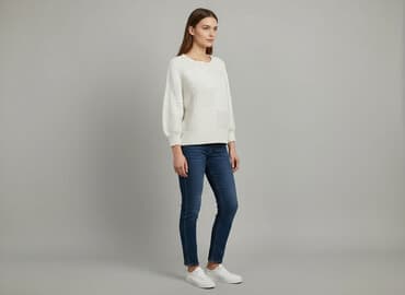 c a sweter damski: Sweter damski, rozmiar One size — 5