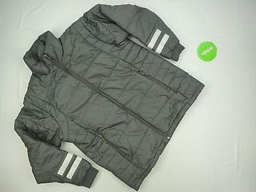 dresy versace: Męska kurtka ocieplana Hejco, rozmiar L - Kolor: ciemnoszary - Fason — 2