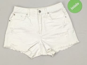 szorty z wysokim stanem h m: Denim, Szorty damskie, rozmiar XS — 3