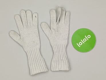 czarne rajstopy z wzorami: Gloves, One size, condition - Good — 2